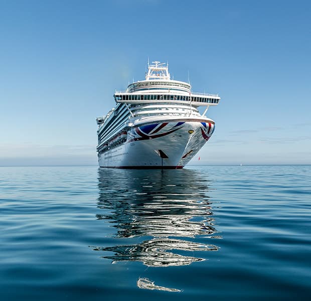 cruise ship in-ocean