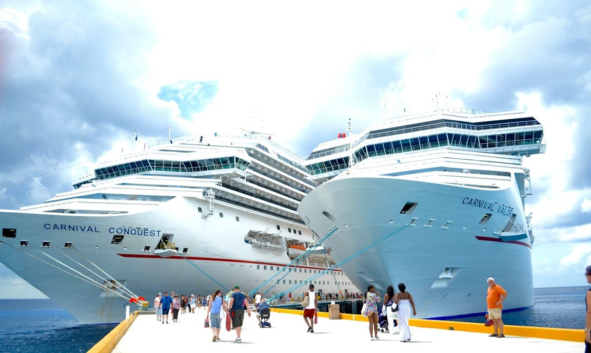 two-cruise-ships